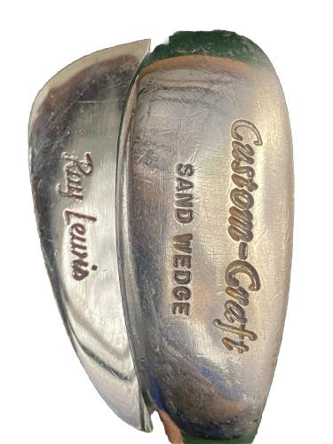 Custom Craft Ray Lewis Sand Wedge 56* Men's RH Stiff Steel 35" Nice Vintage Club