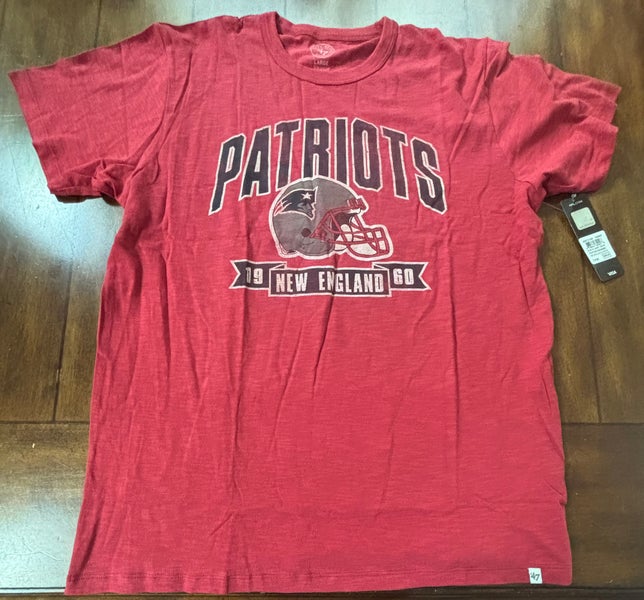 New England Patriots 47 Brand T-Shirt Adult Large New With Tags