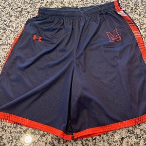 Under Armour Manhasset team lacrosse game shorts NEW mens