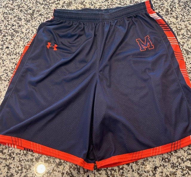 Under Armour Manhasset team lacrosse game shorts NEW mens