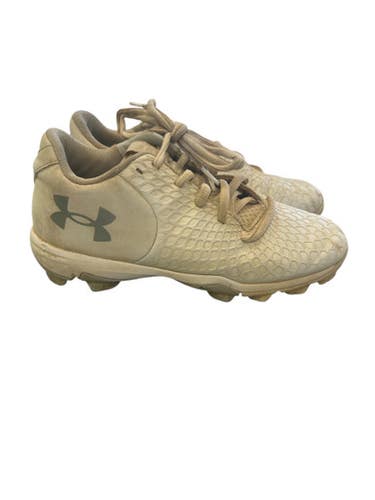 Used Under Armour WHITE BB/SB Cleats White Junior 02.5 11862-S000090807