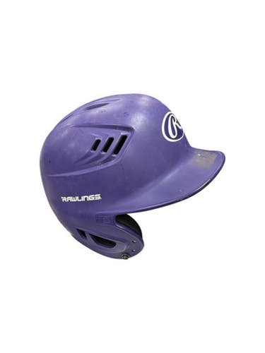 Used Rawlings R16MS-MPU Batting Helmet No Mask Purple S/M 11862-S000090816
