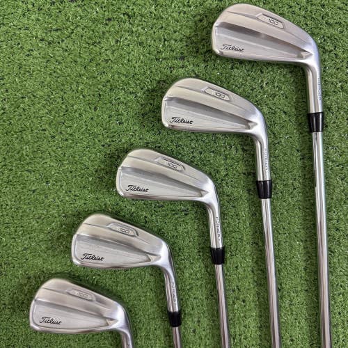 Titleist 2021 T100 Forged 5-9 Iron Set Project X 6.0 Rifle Precision RH