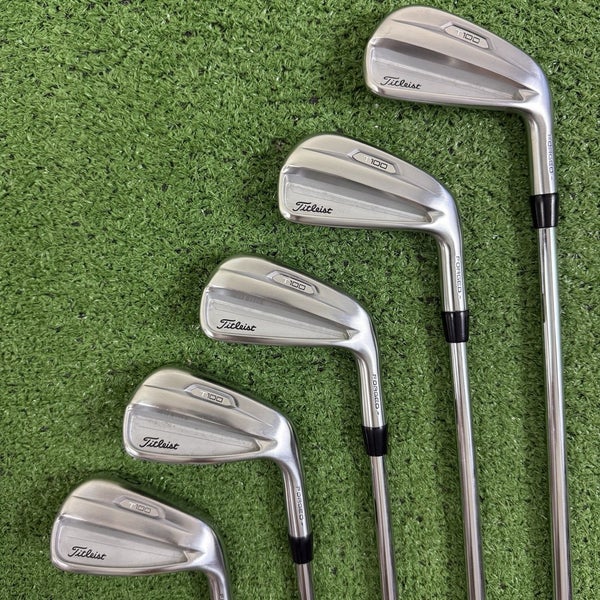 Titleist 2021 T100 Forged 5-9 Iron Set Project X 6.0 Rifle Precision RH