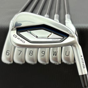 PING G440 IRON SET 5-U BLACK DOT