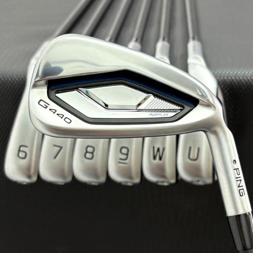PING G440 IRON SET 5-U BLACK DOT
