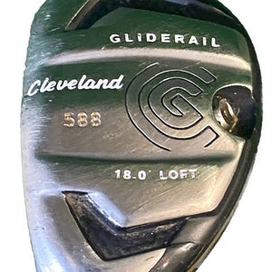 Cleveland 588 Gliderail 2h Hybrid 18* Matrix Ozik Altus Stiff Graphite 40.5" LH