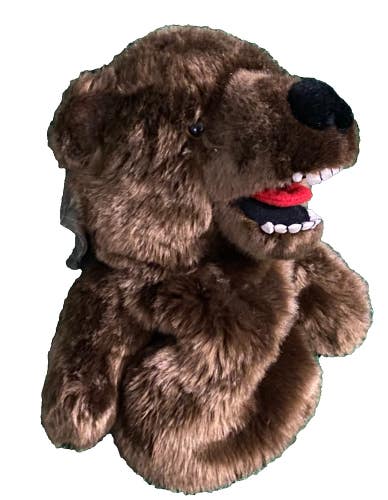 Daphne Bear With Military Hat Plush Golf Headcover Great Condition Golf Cover