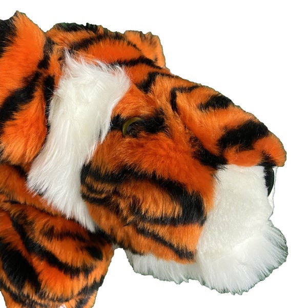 Daphne Tiger Driver Headcover Plush Golf Club 1-Wood Cover In Excellent Shape