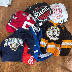 Lot of practice jerseys