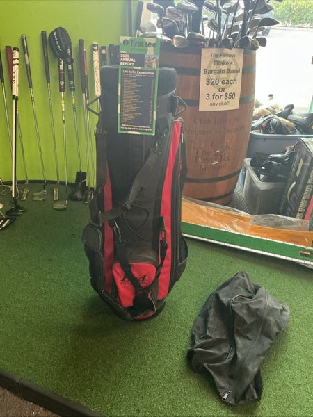 Burton Budweiser Cart Bag 4-way Dividers W/ Cover