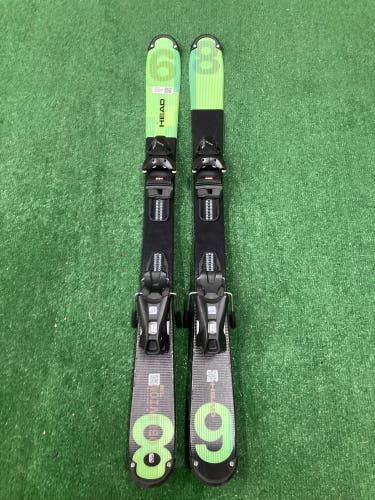 Kid's HEAD Oblivion Team JRS Junior 107 cm Skis (JRS 4.5 GW Binding)