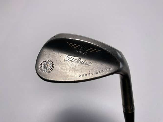 Titleist Vokey Spin Milled SM4 Chrome Sand Wedge SW 54* 11 Wedge Mens RH