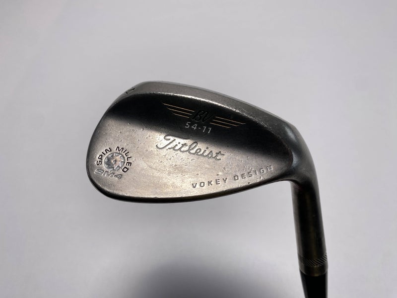 Titleist Vokey Spin Milled SM4 Chrome Sand Wedge SW 54* 11 Wedge Mens RH