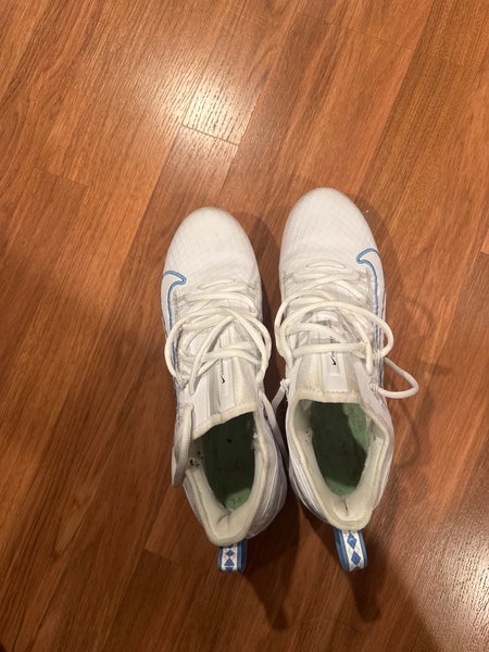 UNC Men’s Lacrosse Custom Team Issued Cleats Men's Size M 9.5 (W 10.5)