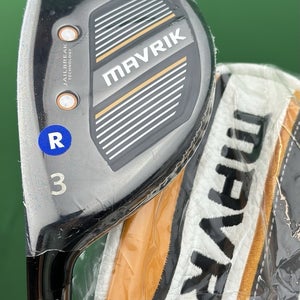 Callaway MAVRIK Rescue 3-Hybrid 3H 18* LEFT Hand Regular Flex Catalyst LH NEW!