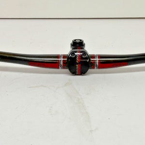 Niner RDO 780mm Carbon Flat Handlebar Niner 70mm Black Aluminum Stem EXCELLENT