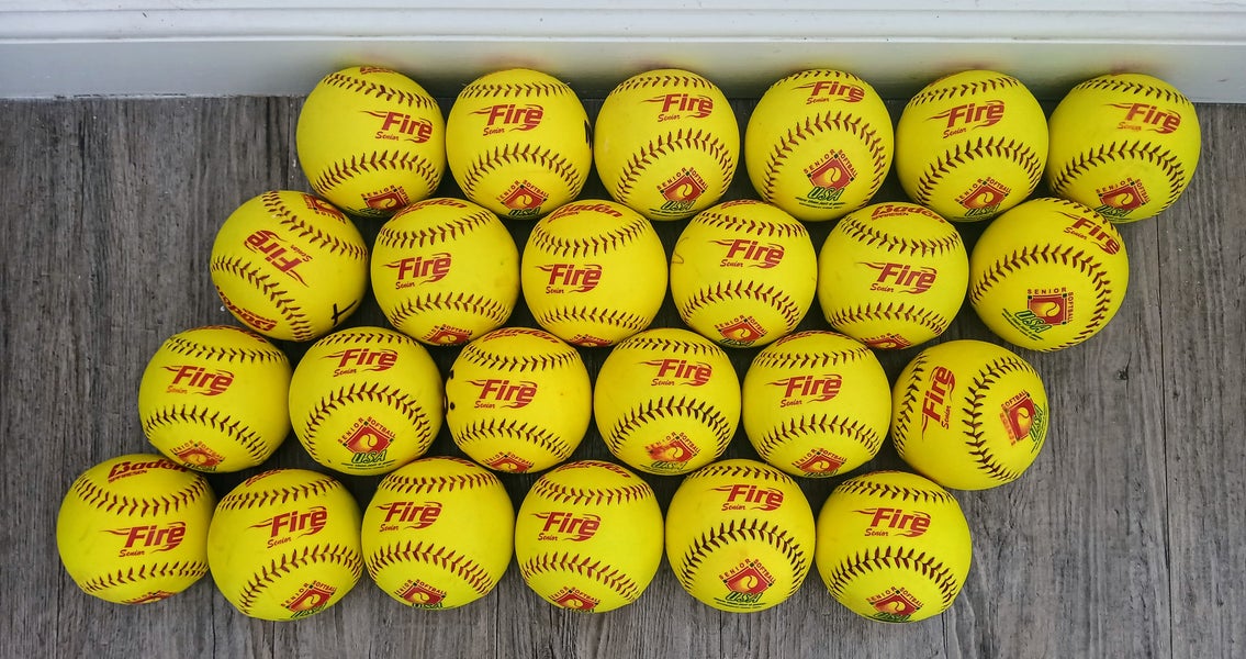 24 softballs, Baden FiRE Senior 12'