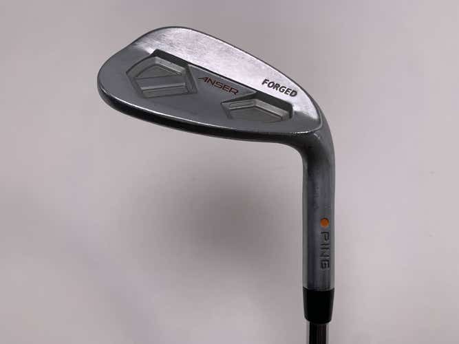 Ping Anser Forged Gap Wedge 50* Orange Dot 2* Flat DG S400 Tour Issue Stiff RH