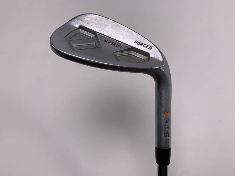 Ping Anser Forged Gap Wedge 50* Orange Dot 2* Flat DG S400 Tour Issue Stiff RH