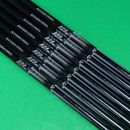 Mitsubishi Chemical MMT 65 .355 Regular Pulled Graphite Iron Shafts SET OF 7