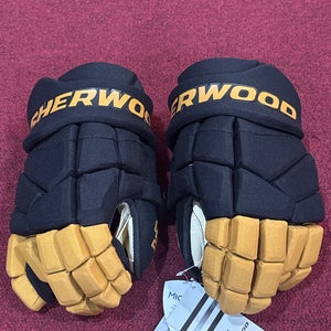 Verges Golden Knights Sher-Wood Reeker Pro Gloves (New) Item#VGB