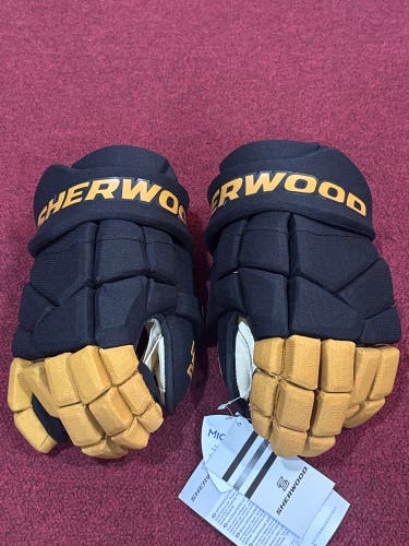 Verges Golden Knights Sher-Wood Reeker Pro Gloves (New) Item#VGB