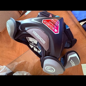 Small Youth Maverik Charger Shoulder Pads (New) meets NOCSAE