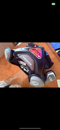Small Youth Maverik Charger Shoulder Pads (New) meets NOCSAE