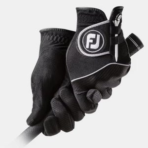 FootJoy RainGrip Mens Regular  XX-Large XXL 2XL Gloves 1 Pair Black NEW!