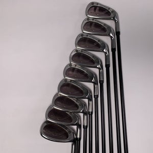 Yonex V Mass 350 Iron Set 3-PW+SW UL-Titanium 7 Ladies Graphite Womens RH