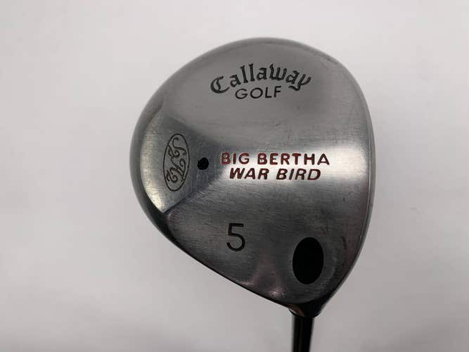 Callaway Big Bertha Warbird 5 Fairway Wood 18* RCH 96 Firm Graphite Mens RH