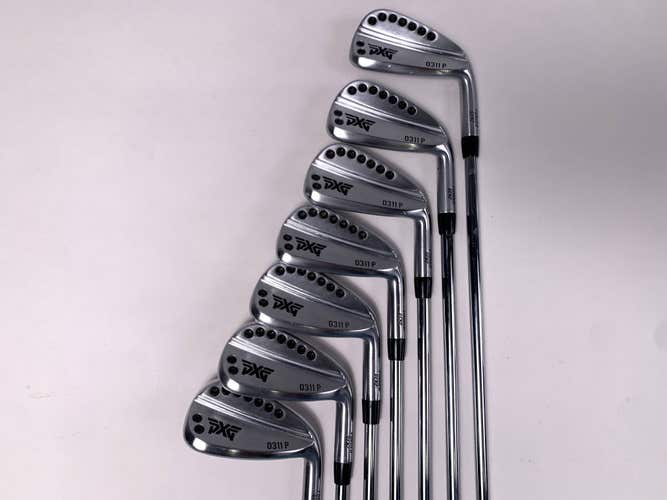 PXG 0311 P GEN2 Chrome Iron Set 4-PW True Temper Elevate VSS 95g Regular RH