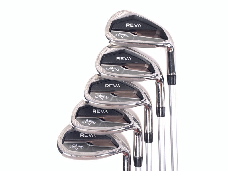 Callaway Big Bertha REVA Iron Set 7-PW+SW Reva Ladies Graphite Womens RH