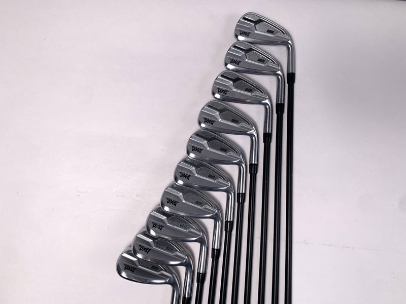 PXG 0211 2021 Iron Set 4-PW+GW+SW+LW MMT 70g Regular Graphite Mens RH +1''
