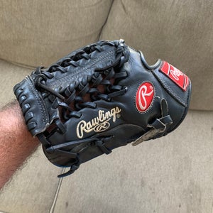Rawlings pro 204 m left handed heart of the hide HOH lht gold glove 11.5 Mesh back trapeze