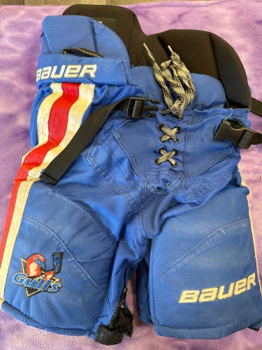 Blue Junior Small Bauer Nexus Hockey Pants (Used)