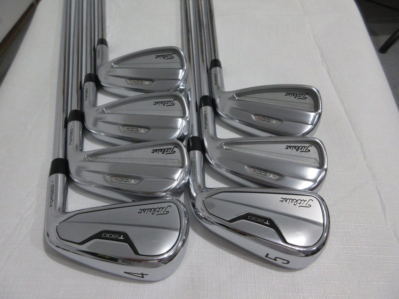 Titleist T200 & T100s 21 Iron Set - 4-PW - Modus 120 Extra Stiff X Flex Steel