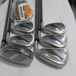 Callaway Mavrik Hybrid Combo Iron Set - 5H, 6-PW - Regular Flex Graphite - NEW