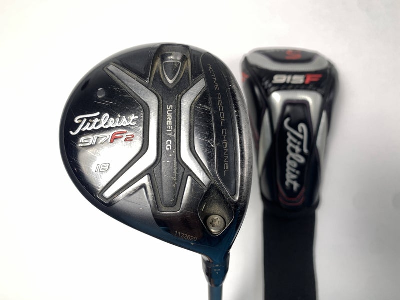 Titleist 917 F2 5 Fairway Wood 18* Diamana Blue S+70x5ct 70g Stiff RH HC