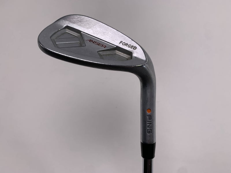 Ping Anser Forged Sand Wedge 56* Orange Dot 2* Flat DG S400 Tour Issue Stiff RH