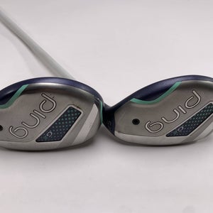 Ping G LE 4 & 5 Hybrid Set 22* 26* ULT230 Ladies Graphite Womens RH