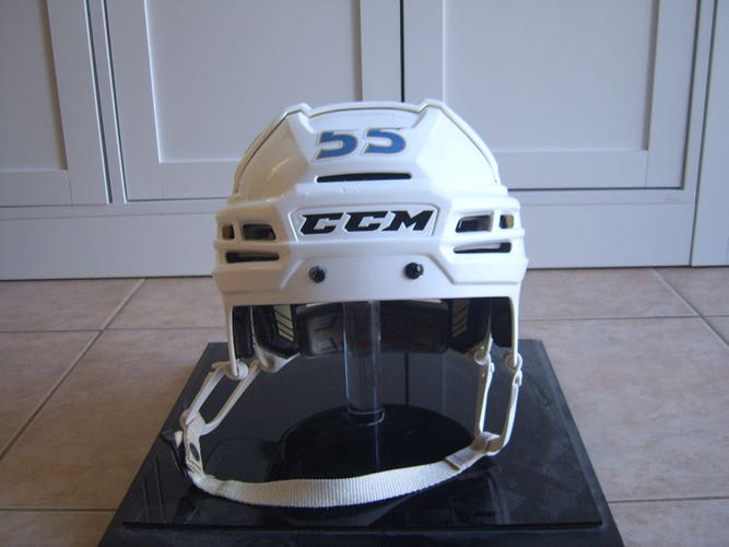 Excellent Condition Pro Stock Cleveland Monsters CCM Tacks 910 Helmet sz Medium