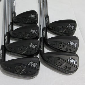 PXG 0311P Gen6 Double Black Iron Set - 5-GW - DG 120 S300 Stiff Steel +0.5" Long