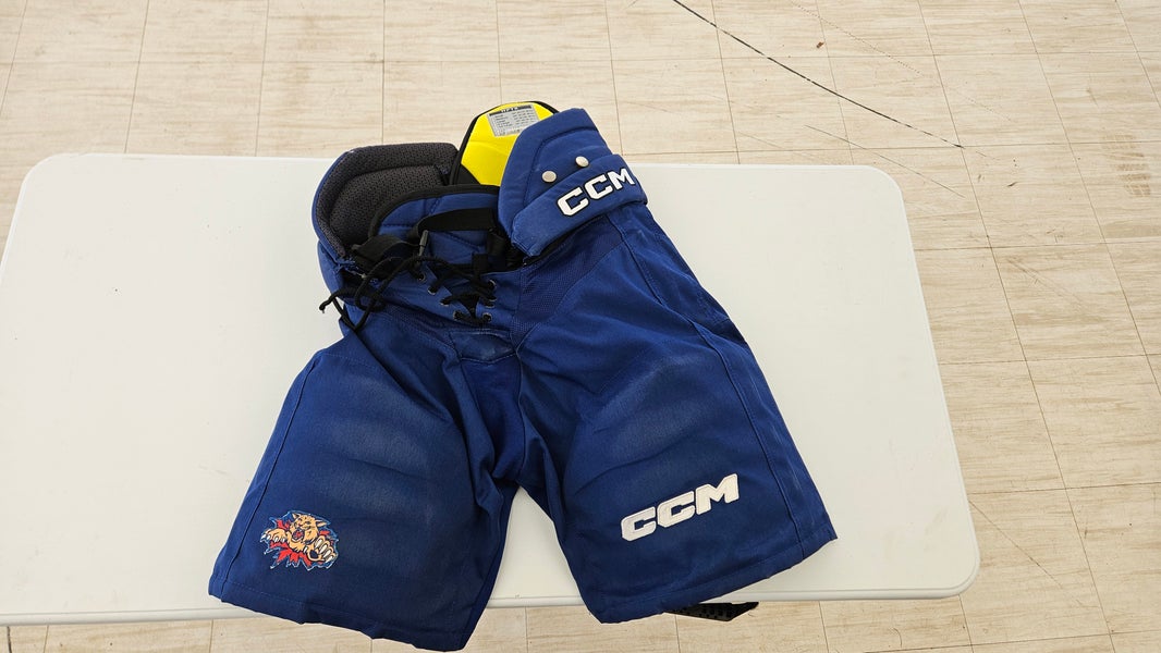 Men's Blue Senior Small CCM HPTK Hockey Pants Pro Stock (Used)