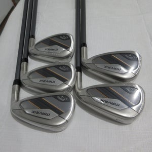 Callaway Mavrik Iron Set - 6-PW - Regular Flex Graphite - NEW