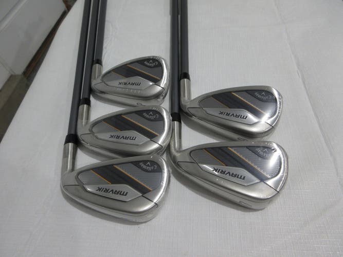 Callaway Mavrik Iron Set - 6-PW - Regular Flex Graphite - NEW