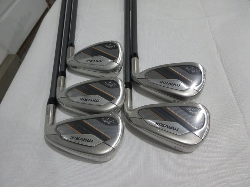 Callaway Mavrik Iron Set - 6-PW - Regular Flex Graphite - NEW