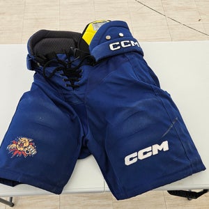 Men's Blue Senior Small CCM HPTK Hockey Pants Pro Stock (Used)