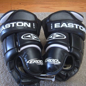 Excellent Condition Easton Synergy X-Treme Senior Hockey Gloves 15" Black/White